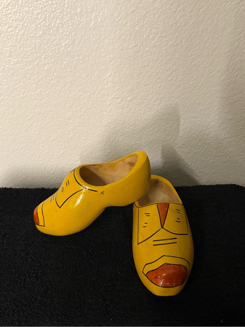 Kids Yellow Slip-On Dress Loafers with Orange Accent